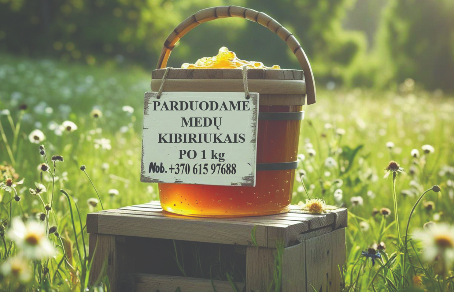 Parduodame medų 