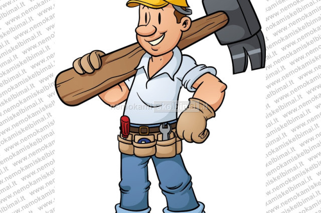 Dirbu įvairius darbus