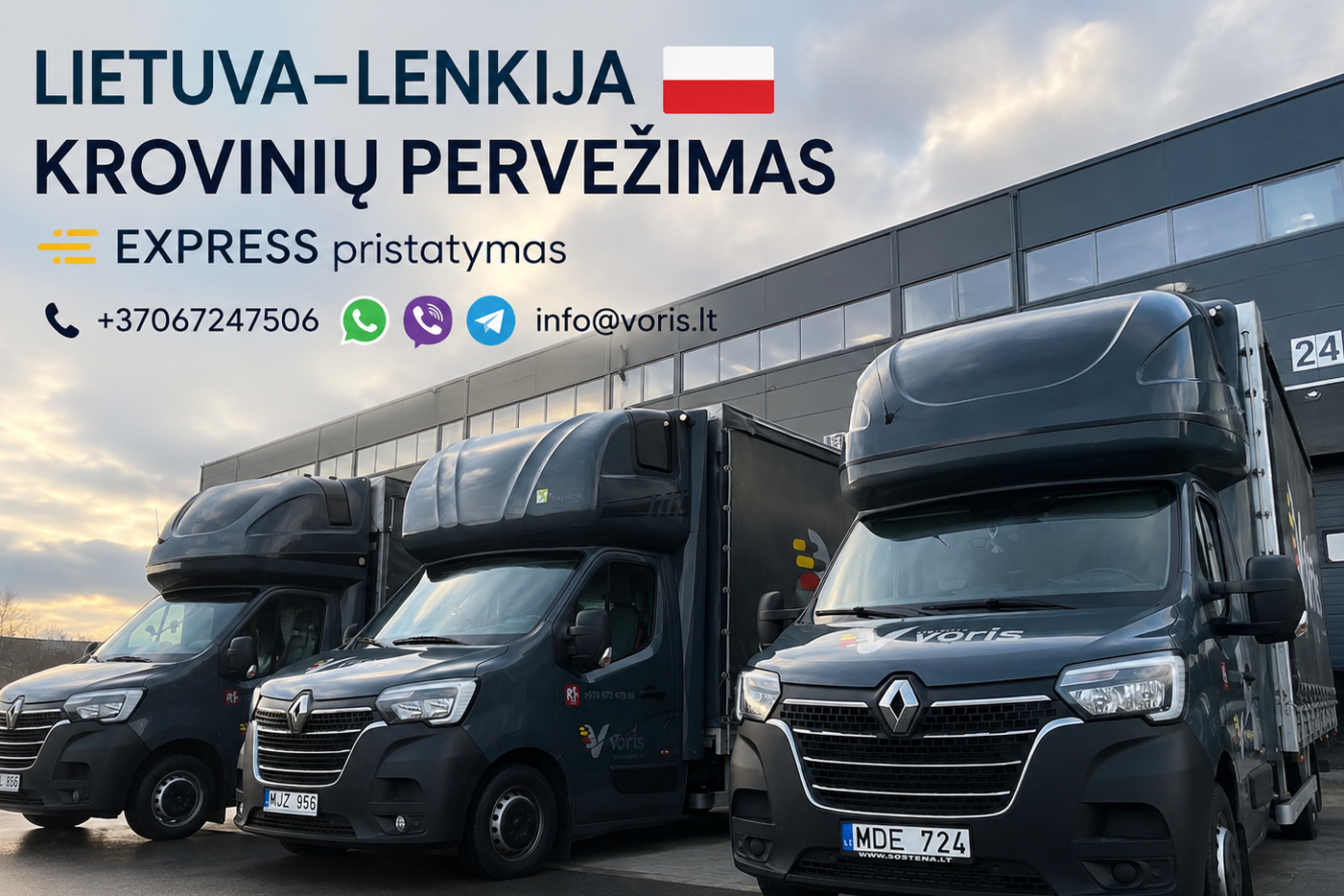 Lenkija KROVINIŲ PERVEŽIMAS